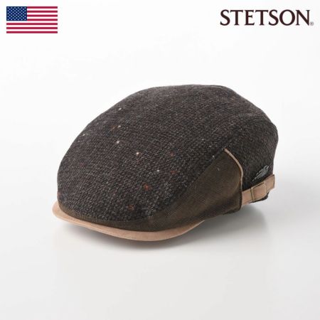 ステットソンのハンチング TWEED HUNTING（ツイードハンチング）SE044 ダークブラウン