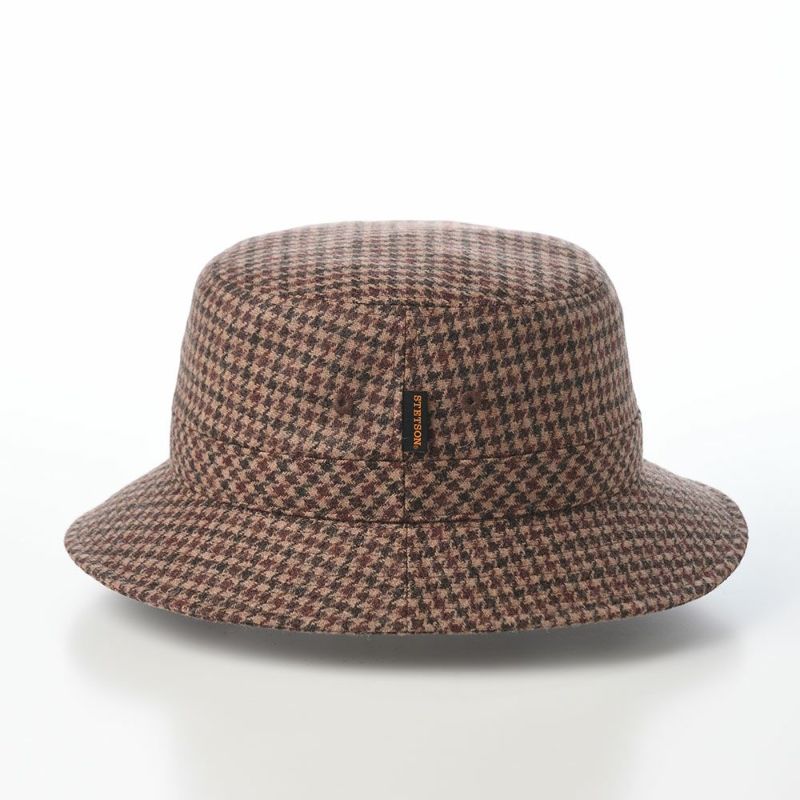 ステットソンのソフトハット TWEED SAFARI（ツイードサファリ）SE474 ブラウン