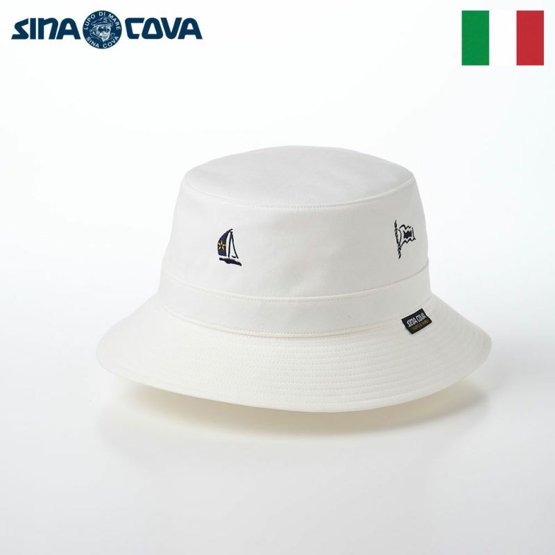 シナコバのバケットハット Marine Bucket Hat（マリンバケットハット） ES174 オフホワイト 004