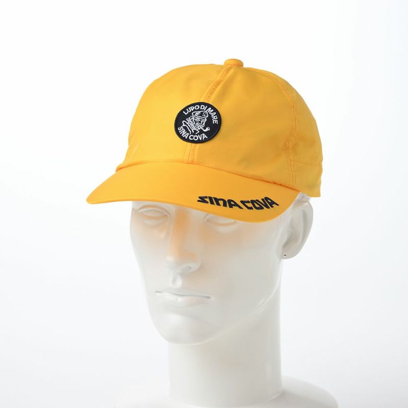 シナコバのキャップ Marine Cap with Clip（マリンキャップ クリップ付き） ES256 イエロー 091