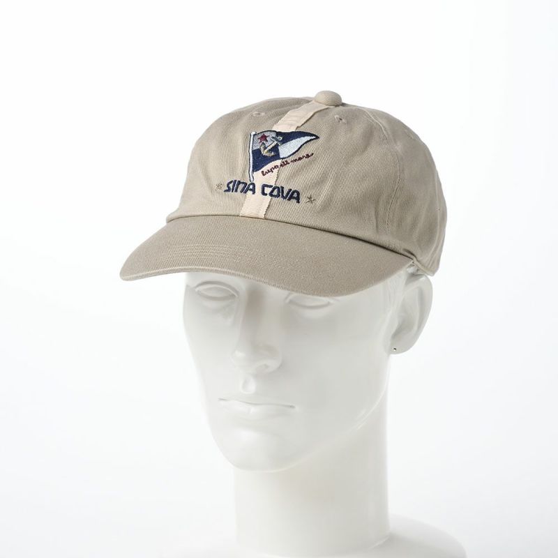 シナコバのキャップ Marine Cotton Cap（マリンコットンキャップ） ES330 ベージュ 006