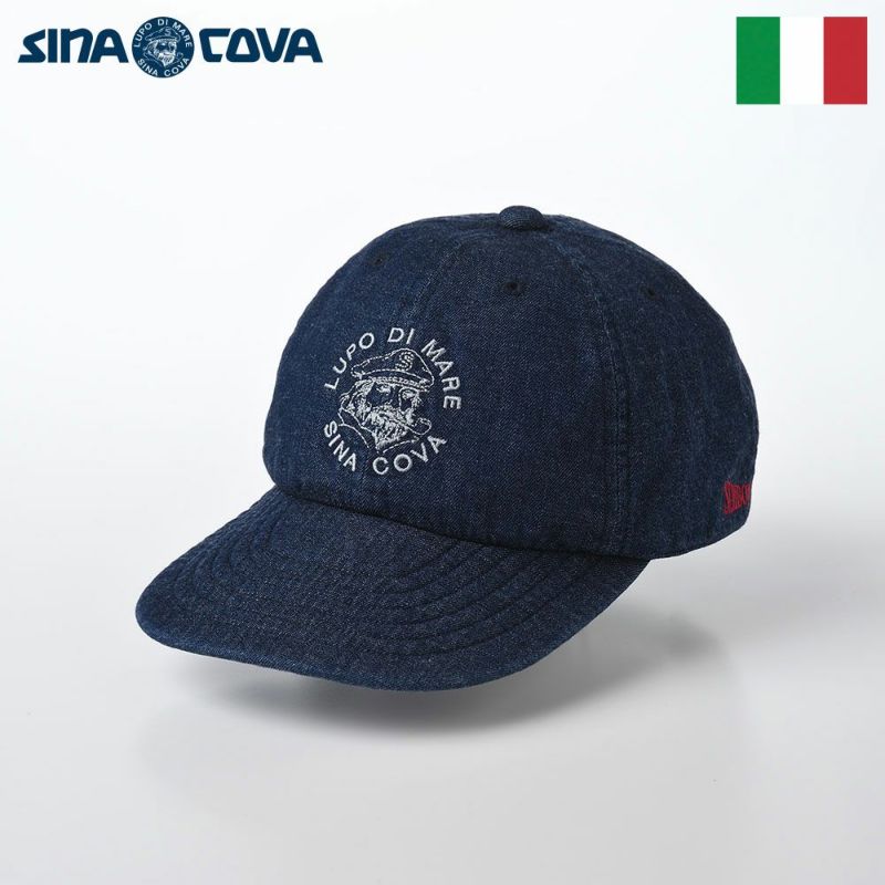 帽子 キャップ 野球帽 SINA COVA（シナコバ） Denim Cap（デニムキャップ） ES553 ネイビー 013