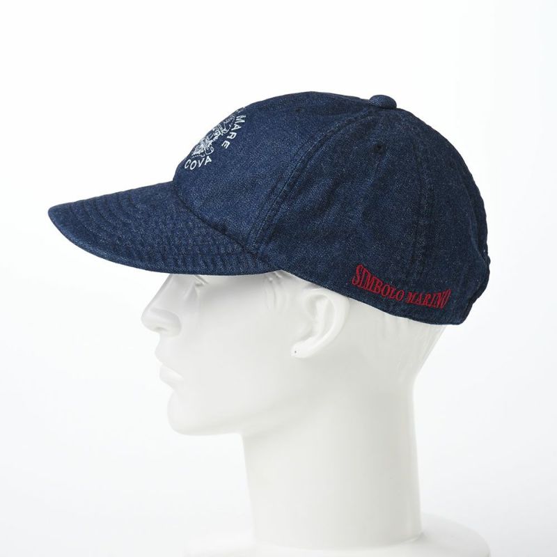 シナコバのキャップ Denim Cap（デニムキャップ） ES553 ネイビー 013