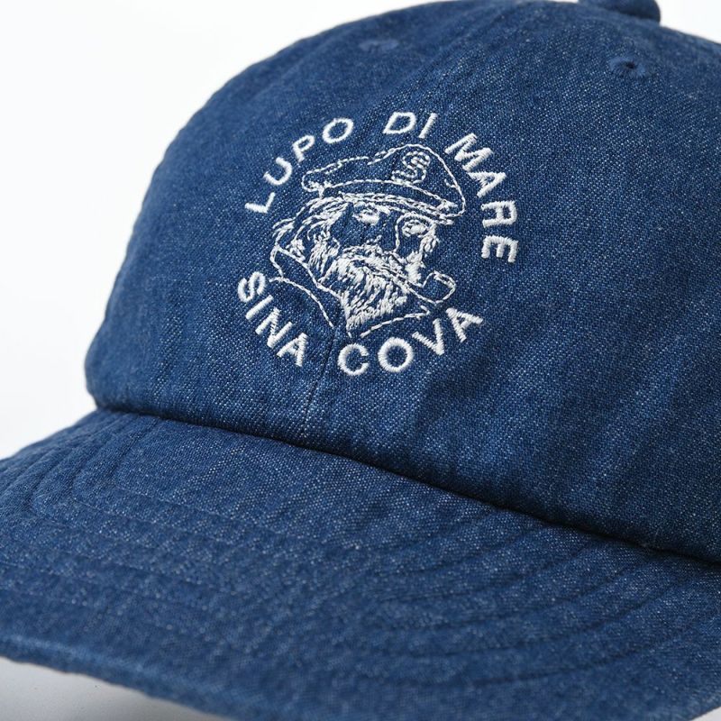 シナコバのキャップ Denim Cap（デニムキャップ） ES553 ブルー 041