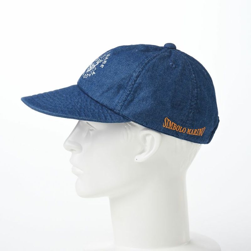 シナコバのキャップ Denim Cap（デニムキャップ） ES553 ブルー 041