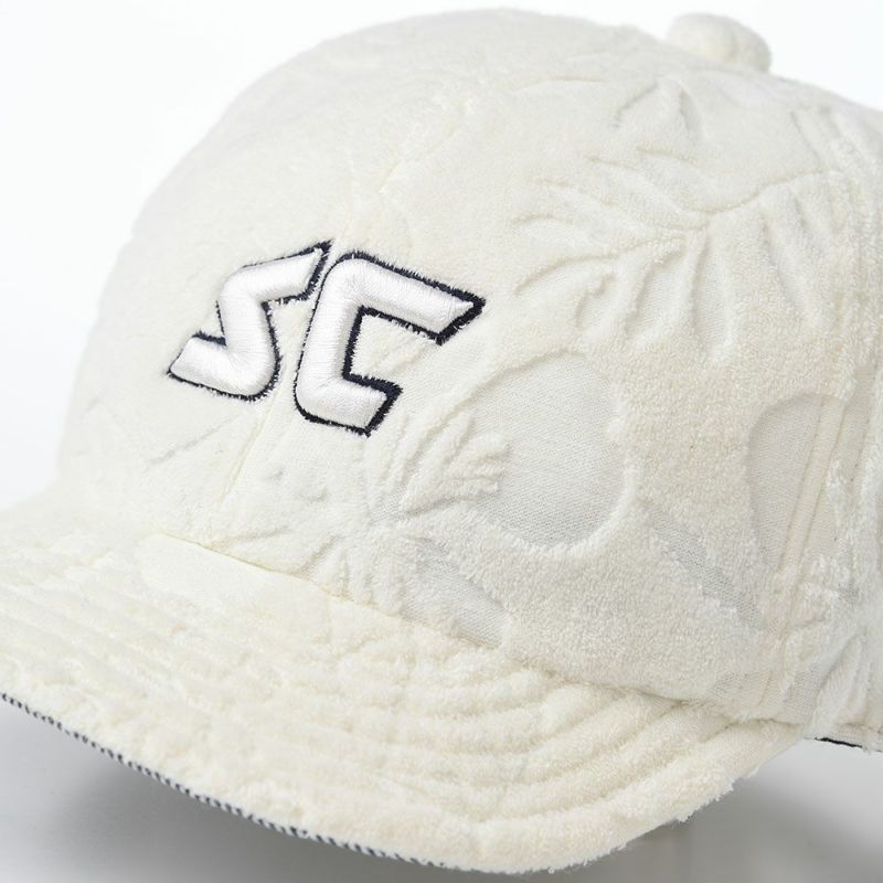 シナコバのキャップ Pile Emboss Cap（パイル エンボス キャップ） ES621 オフホワイト 004