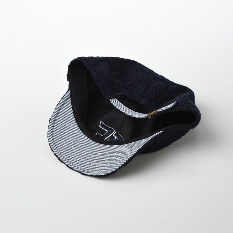 シナコバのキャップ Pile Emboss Cap（パイル エンボス キャップ） ES621 ネイビー 013