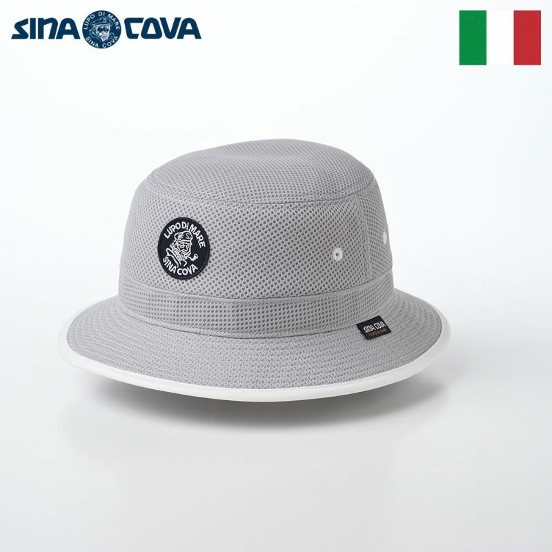 帽子 バケットハット SINA COVA（シナコバ） Mesh Safari Hat（メッシュサファリハット） ES635 グレー 071