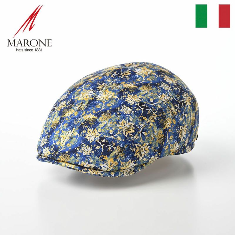 帽子 ハンチング MARONE（マローネ） Fabulous Cotton（ファビュラス コットン）CT681 イエロー