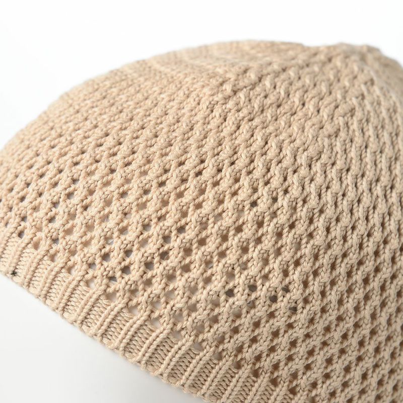 ステットソンのニット帽 SHORT KNIT BEANIE（ショート ニット ビーニー）SE100 ベージュ