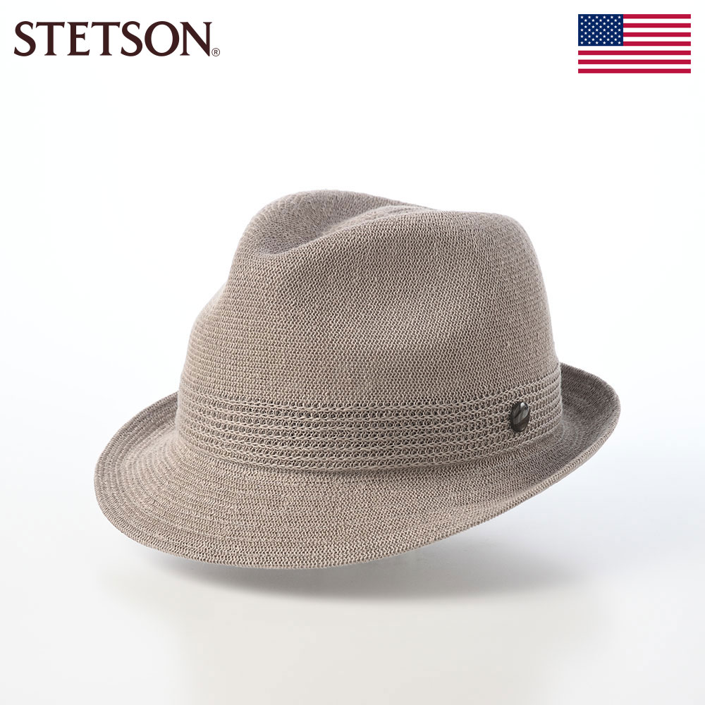 ステットソンのソフトハット MANISH THERMO KNIT（マニッシュ サーモ ニット）SE105 グレー