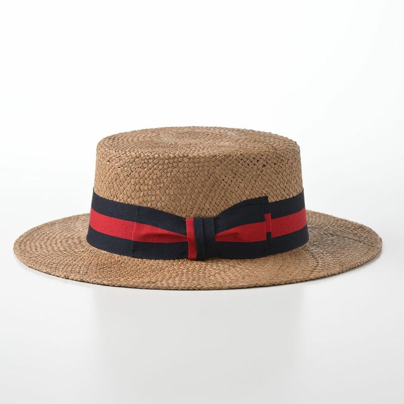ステットソンのカンカン帽 TIKI PANAMA BOTER HAT（ティキ パナマボーターハット）SE652 モカブラウン