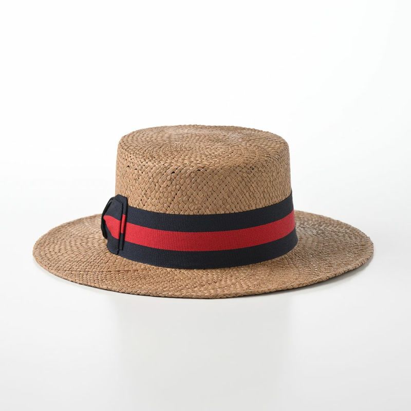 ステットソンのカンカン帽 TIKI PANAMA BOTER HAT（ティキ パナマボーターハット）SE652 モカブラウン