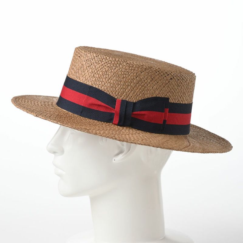 ステットソンのカンカン帽 TIKI PANAMA BOTER HAT（ティキ パナマボーターハット）SE652 モカブラウン