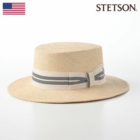 ステットソンのカンカン帽 TIKI PANAMA BOTER HAT（ティキ パナマボーターハット）SE652 ナチュラル