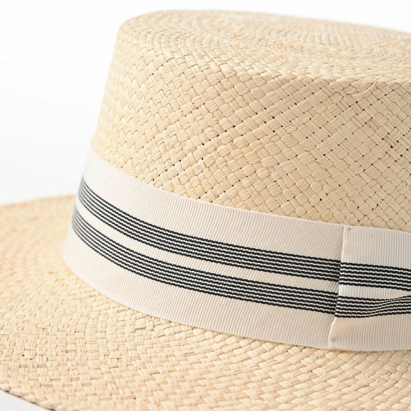 ステットソンのカンカン帽 TIKI PANAMA BOTER HAT（ティキ パナマボーターハット）SE652 ナチュラル