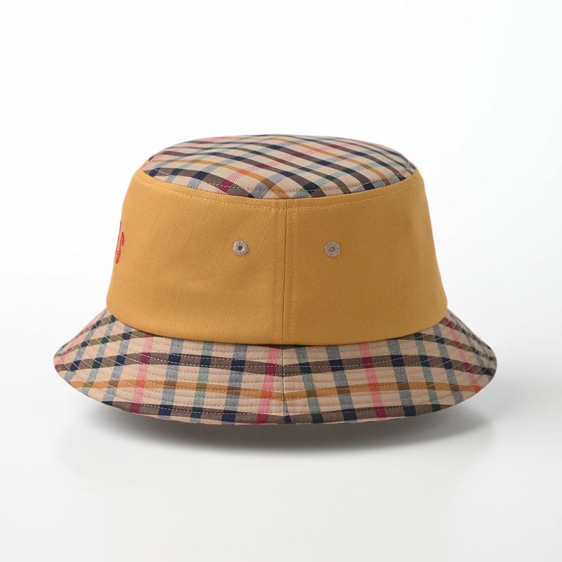 ダックスのバケットハット Hat Twill Tartan（ハット ツイルタータン） D1712 マスタード