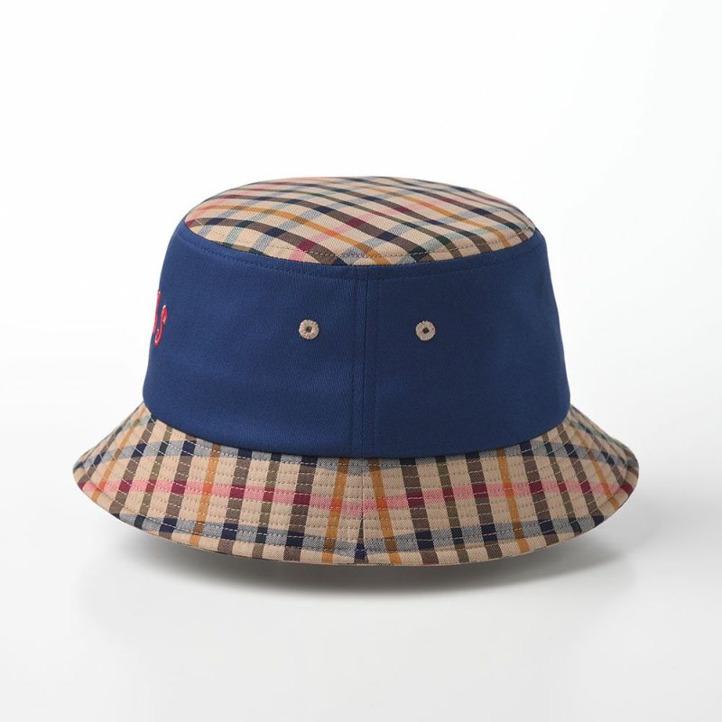 ダックスのバケットハット Hat Twill Tartan（ハット ツイルタータン） D1712 ネイビー