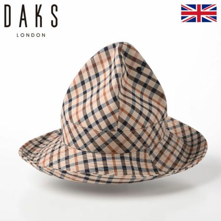 ダックスのコットンハット Hat Cotton Tartan（ハット コットンタータン） D1719 ハウスチェック