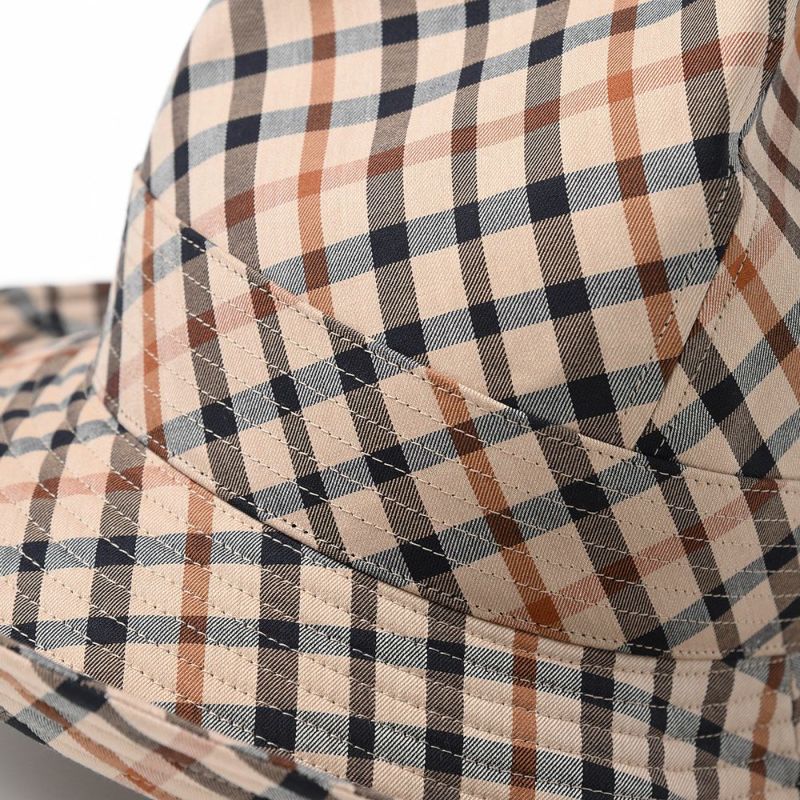 ダックスのコットンハット Hat Cotton Tartan（ハット コットンタータン） D1719 ハウスチェック