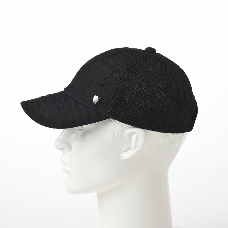 ダックスのキャップ Cap Linen Check（キャップ リネンチェック） D1724 ブラック