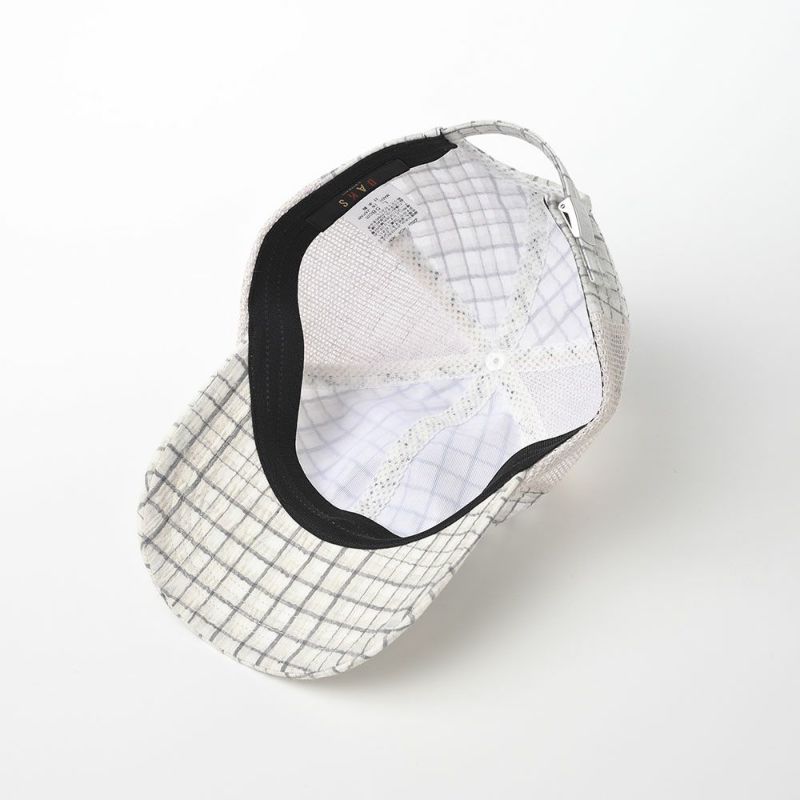 ダックスのキャップ Cap Linen Check（キャップ リネンチェック） D1724 グレー