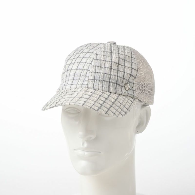 ダックスのキャップ Cap Linen Check（キャップ リネンチェック） D1724 グレー