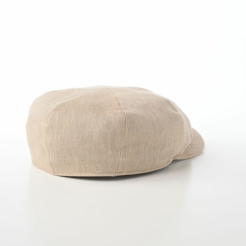 ヴィゲーンズのハンチング Newsboy Slim Cap Hopsack Linen（ニュースボーイ スリムキャップ ホップサックリネン）W101579 サンド