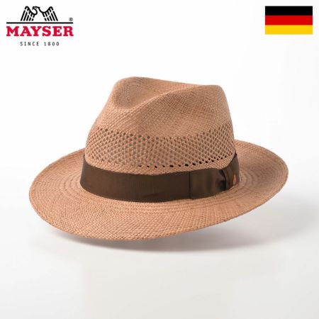 メイサーのパナマハット Panama Hat FC（パナマハット FC） M212601 ブラウン