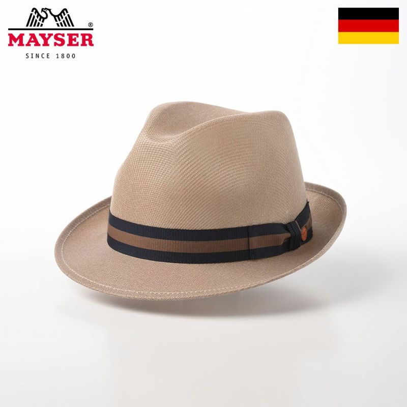 メイサーの布帛ソフトハット DRALON Trilby Hat（ドラロン トリルビーハット） M282801 ベージュ