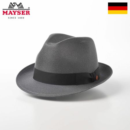 メイサーの布帛ソフトハット DRALON Trilby Hat（ドラロン トリルビーハット） M282801 グレー