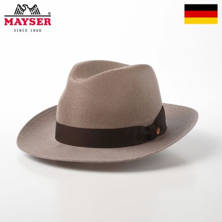 メイサーの布帛ソフトハット DRARON Fedora Hat（ドラロン フェドラハット） M311841 ベージュ