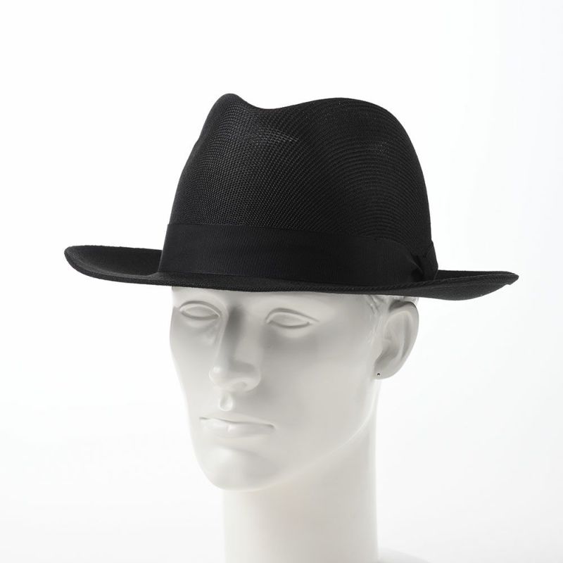 メイサーの布帛ソフトハット DRARON Fedora Hat（ドラロン フェドラハット） M311841 ブラック