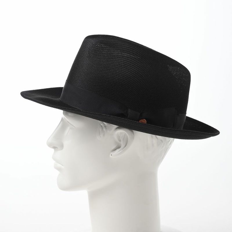 メイサーの布帛ソフトハット DRARON Fedora Hat（ドラロン フェドラハット） M311841 ブラック