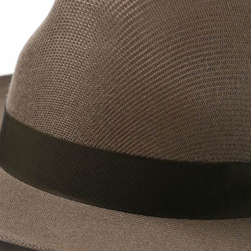 メイサーの布帛ソフトハット DRARON Fedora Hat（ドラロン フェドラハット） M311841 ブラウン