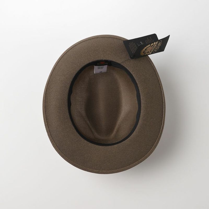 メイサーの布帛ソフトハット DRARON Fedora Hat（ドラロン フェドラハット） M311841 ブラウン