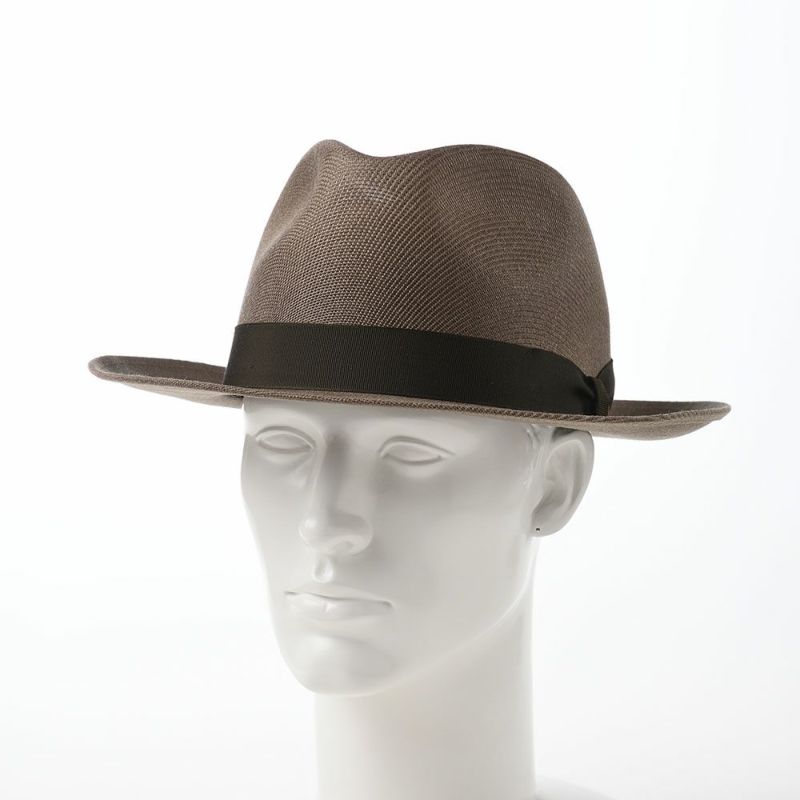 メイサーの布帛ソフトハット DRARON Fedora Hat（ドラロン フェドラハット） M311841 ブラウン