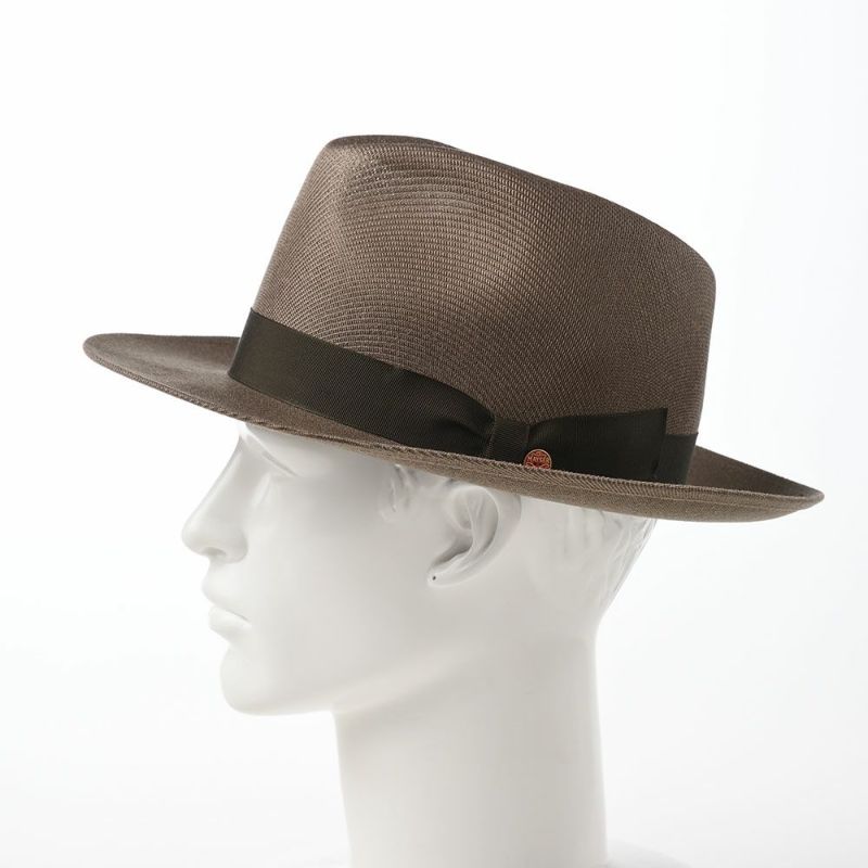 メイサーの布帛ソフトハット DRARON Fedora Hat（ドラロン フェドラハット） M311841 ブラウン