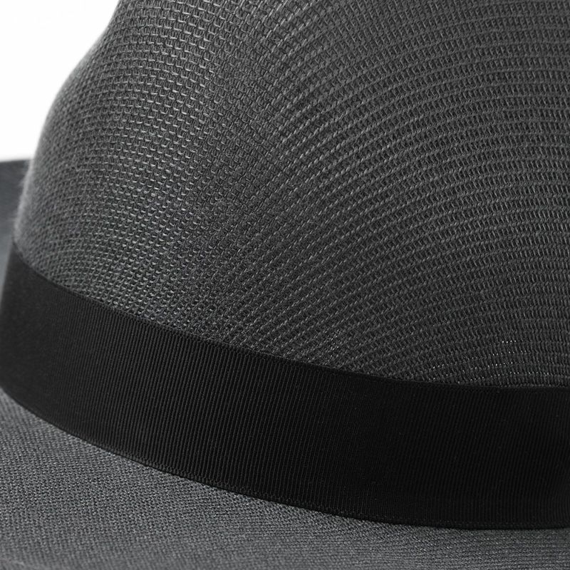 メイサーの布帛ソフトハット DRARON Fedora Hat（ドラロン フェドラハット） M311841 グレー