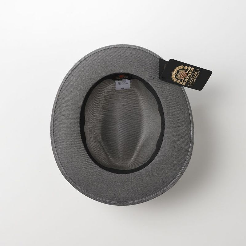 メイサーの布帛ソフトハット DRARON Fedora Hat（ドラロン フェドラハット） M311841 シルバー