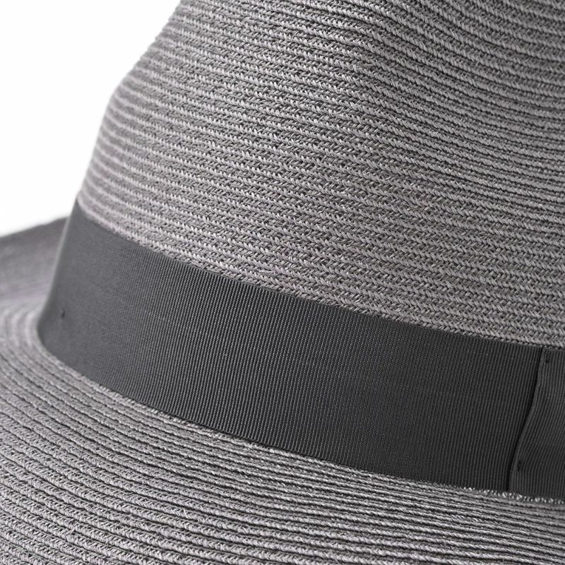 ソルバッティのストローハット Hemp Braid Hat（ヘンプ ブレードハット） S1701 グレー