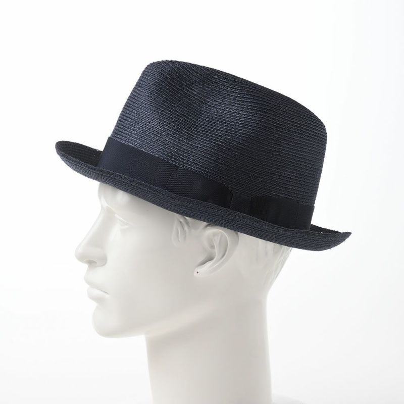 ソルバッティのストローハット Hemp Braid Hat（ヘンプ ブレードハット） S1701 ネイビー