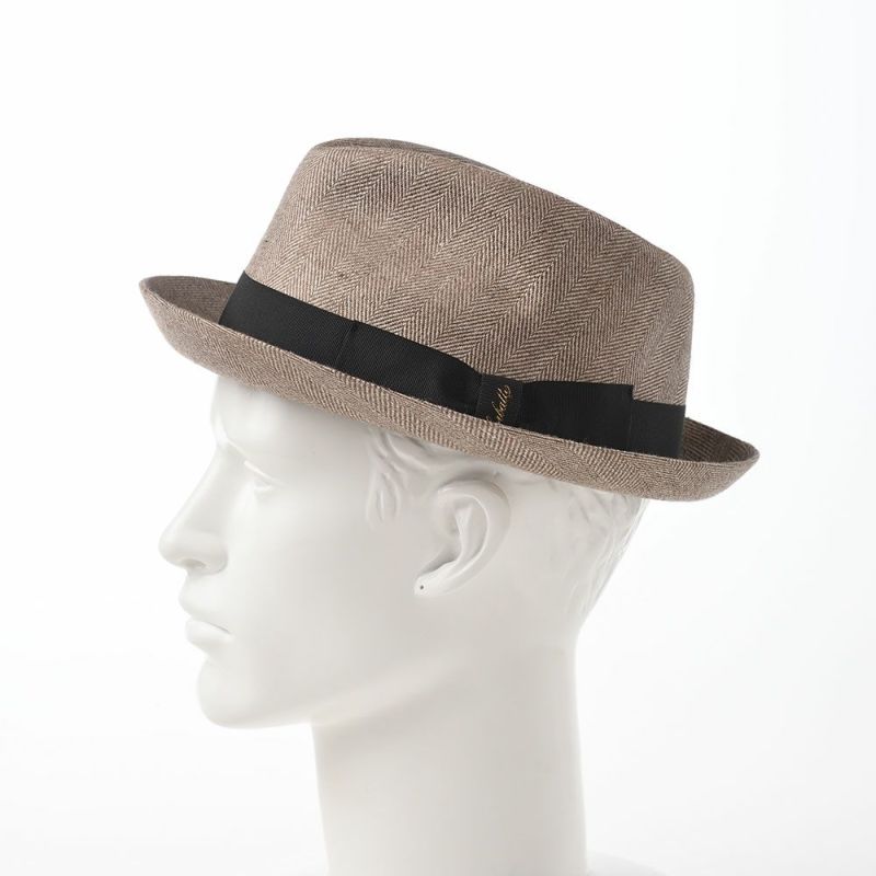 ソルバッティの布帛ソフトハット Linen Hat TearDrop（リネンハット ティアドロップ） S1902 ブラウン