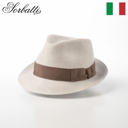 ソルバッティの布帛ソフトハット Linen Hat TearDrop（リネンハット ティアドロップ） S1902 アイボリー