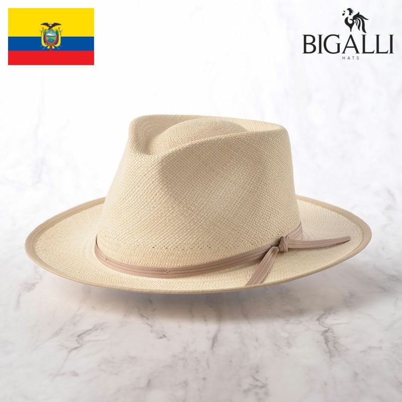 帽子 パナマハット パナマ帽 BIGALLI（ビガリ） ROSWELL（ロズウェル）ナチュラル
