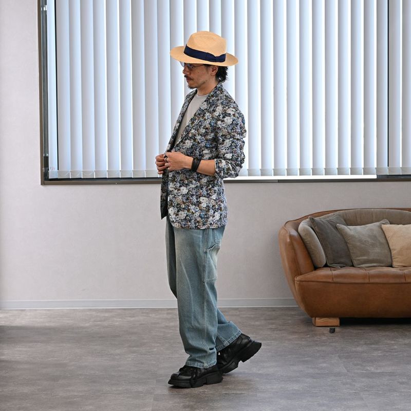 ビガリのパナマハット MIKONOS（ミコノス）ベージュのモデル写真