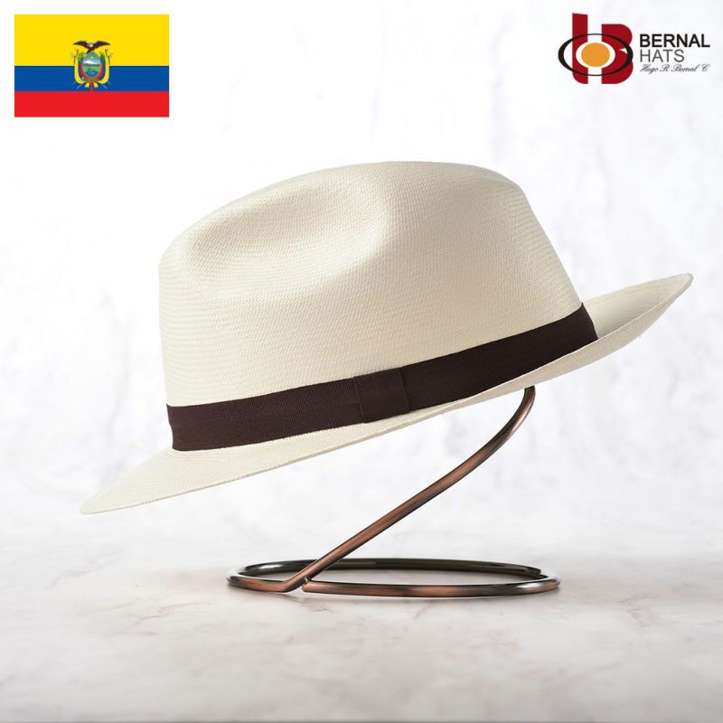 帽子 パナマハット パナマ帽 BERNAL（ベルナール） PLACER（プラセル）ホワイト