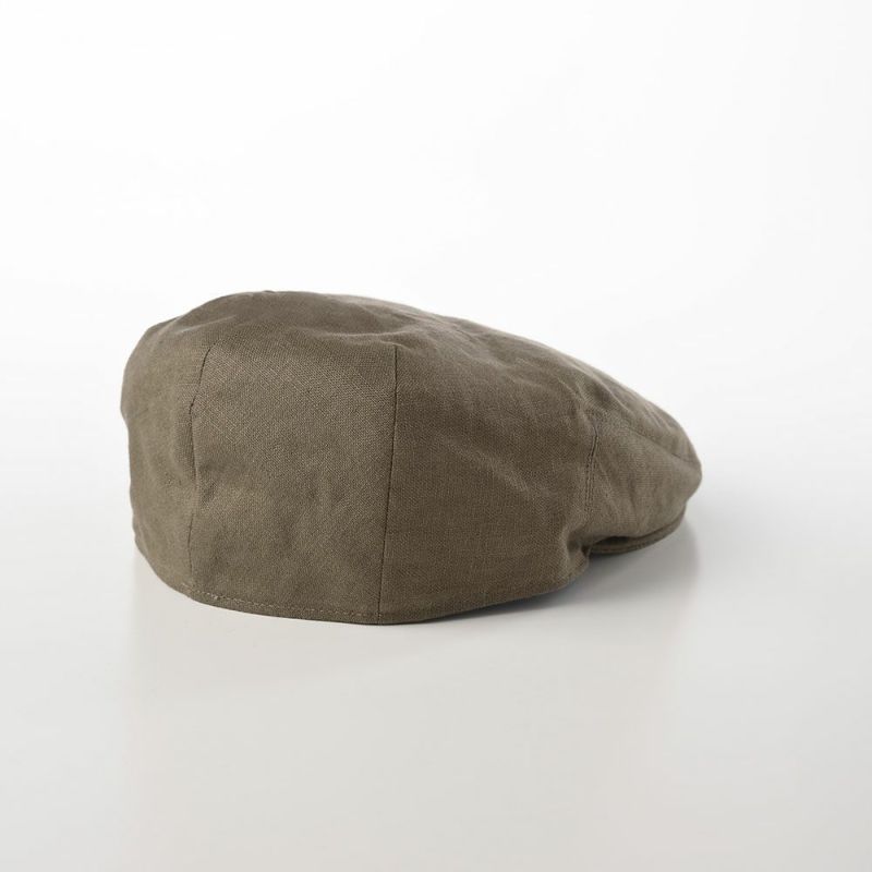 フェイルスワースのハンチング Irish Linen Cap（アイリッシュ リネン キャップ） カーキ