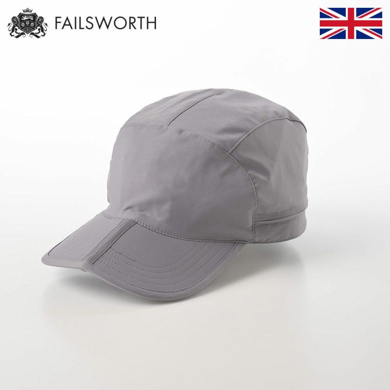 帽子 キャップ 野球帽 FAILSWORTH（フェイルスワース） Treker Foldable（トレッカー フォルダブル） グレー