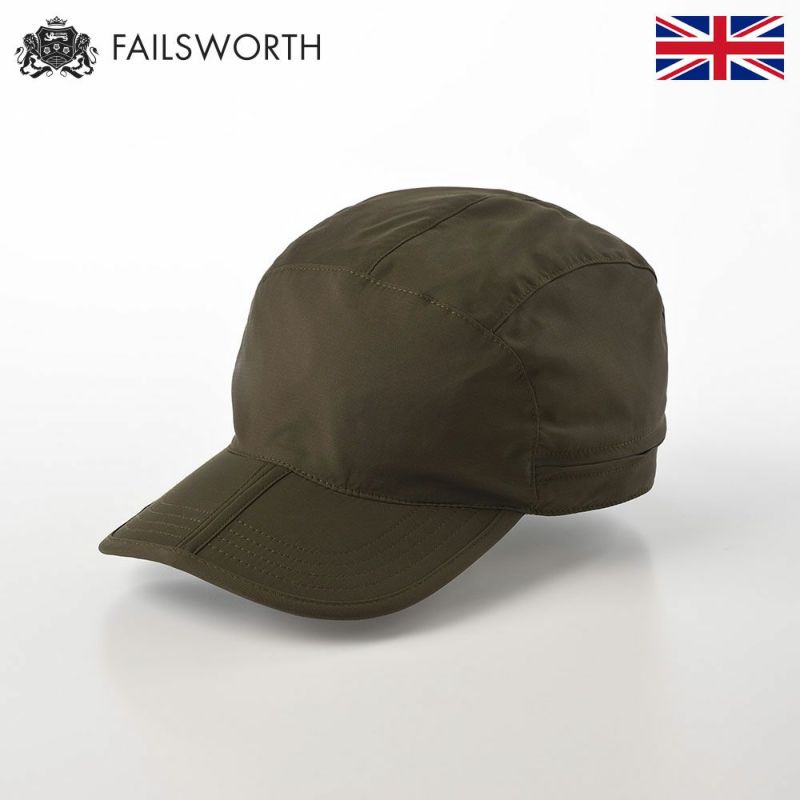 帽子 キャップ 野球帽 FAILSWORTH（フェイルスワース） Treker Foldable（トレッカー フォルダブル） オリーブ